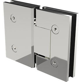 180° Shower Screen Door Hinge Shower Enclosures Glass Hinge, Glass to Glass - Chrome