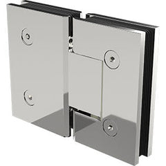 180 Degrees Shower Screen Door Hinge Shower Enclosures Glass Hinge, Glass to Glass - Chrome