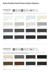 Custom Powder Coated Face mount / Side mount  Pool Fence Spigots, Choose colour, Dulux Range
