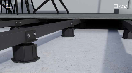 DECK JACKS,  Decking Jacks, Height adjustable, Sub floor framing system