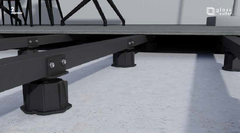 DECK JACKS, Decking Jacks, Height adjustable, Sub floor framing system