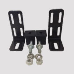 Gudgeon hinge pair BLACK FINISH