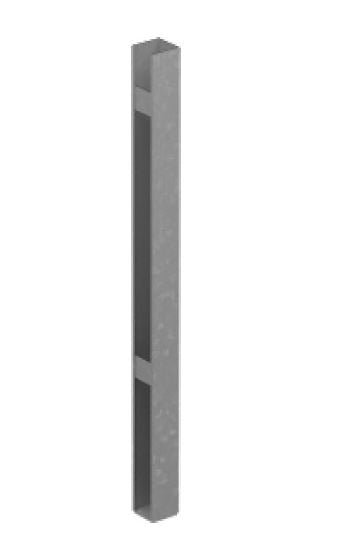 HEAVY DUTY Concealed base plate 1750MM HIGH FOR Hampton Fence Post