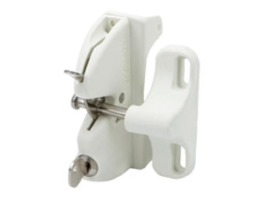 White Lokk Latch® KEYED TO DIFFER