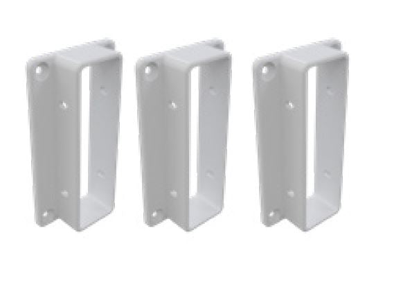 Wall/post brackets for 3 Rail Hampton Fencing