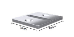70x60mm base plate