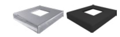 SQ50 domical cover for square 50mm post