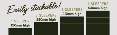 Stackable sleeper Alumawall