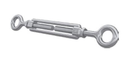 Eye to eye turnbuckle M5 Stainless Steel 316