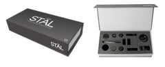 Stal kit frameless sliding shower screen kit MATT BLACK FINISH / SS304