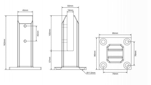 10 x Pool Fence Spigot, SS2205, Highest Quality, Australian Stock,