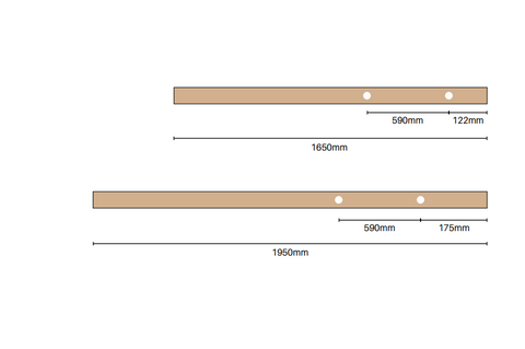 Frameless sliding shower screen rail , Pre-drilled rail SS304 GOLD FINISH PVD, STAL