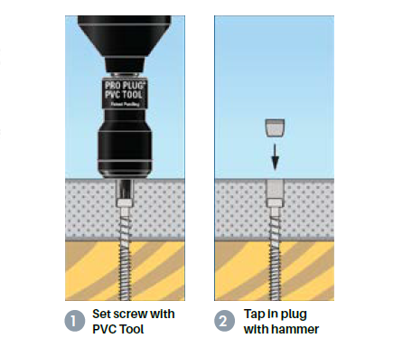 Starborn ™ depth setter bit for Trex Decking,