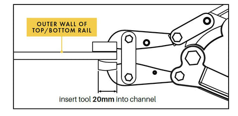 Hamptons fencing tool