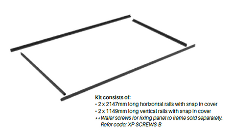 Premium Perf 38x25mm FRAME KIT