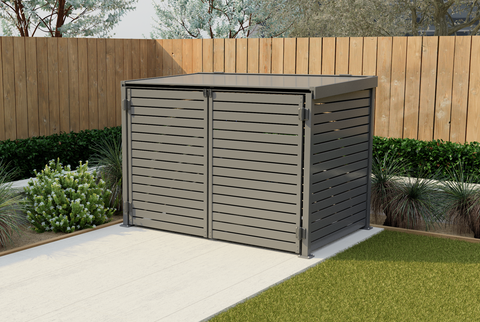 Pool Pump Storage, Aluminium Slat Storage Closure, Bin Storage, Choose your size and colour