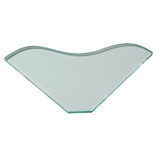 10mm Toughened Glass Corner Shelf      CRESCENT SHELVES