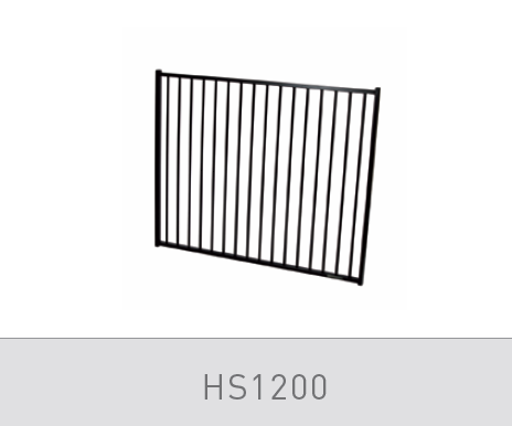 Homesafe Aluminium Pool Gate Flat Top Gate - 1475 x 1200mm SURFMIST