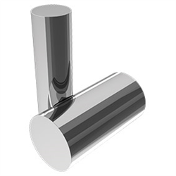 Pillar Towel Hook ROUND PROFILE Chrome, Brushed Gold, Black, White, Brushed Satin