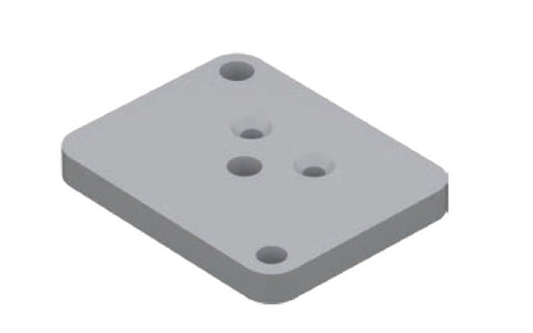 Base plate set (for side frame)