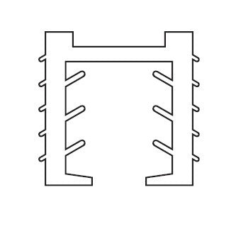 40x30mm GRIPRAIL and RUBBER