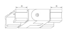 40x30mm GRIPRAIL and SWIWEL VERTICAL JOINER