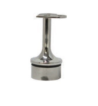 MOD 50 - ROUND 316 STAINLESS STEEL RAIL SUPPORT FIXED FLAT90 Degrees SADDLE