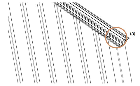 12g x 25mm - Panhead Screw with Square Drive Head - Pack of 50