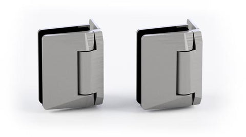 Atlantic 530 Soft Close Hinge, Glass Pool Fence Hinge, Suits Polaris cutouts.