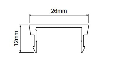 Snap-in gate insert 4200MM LONG