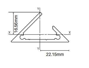 Alumawood 135 Degrees adapter 5800MM LONG
