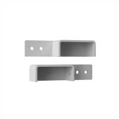Offset Aluminium Handrail Bracket - Suits 75x30mm Rectangular Handrail