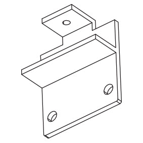 Aluminium Wall Plate - Suits Oval & Rectangular Handrail