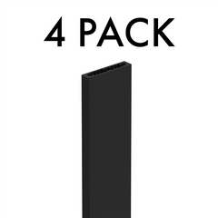 VISOR Balustrade, Aluminium 50x10mm Baluster - Pack of 4 - 1200mm High