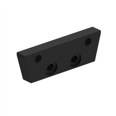 VISOR Balustrade - Aluminium 63x20mm Wall/Post Bracket