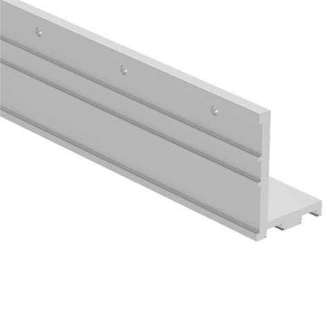 VISOR Balustrade - Aluminium Face Mount 'L' profile - 4000mm Long