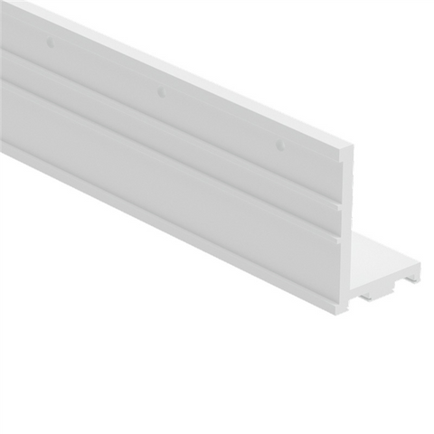 VISOR Balustrade - Aluminium Face Mount 'L' profile - 4000mm Long