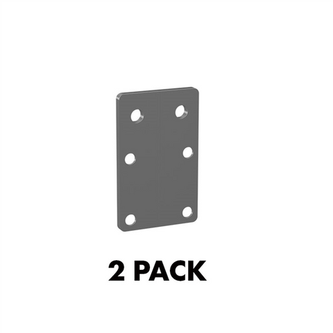 Mounting Plate for Bottom Rail - Pack of 2 - 45x73x2mm