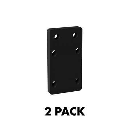 Mounting Plate for Bottom Rail *Raked* - Pack of 2 - 45mm x 85mm x 9mm