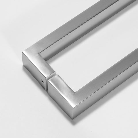 D TYPE Handle,   620X40X20 , 600mm CTC  Glass,  Timber or Aluminium Doors