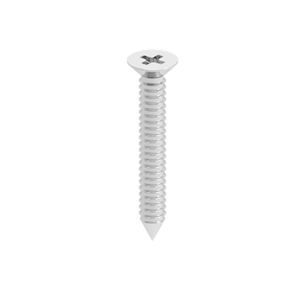 VISOR Balustrade - Countersunk Phillips Head Screw - 8g x 25mm Long - Pack of 50