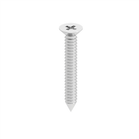 VISOR Balustrade - Countersunk Phillips Head Screw - 8g x 25mm Long - Pack of 50