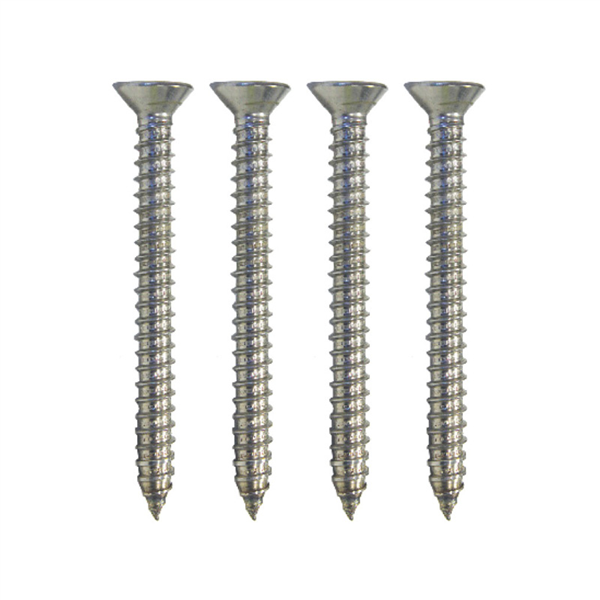 Stainless Steel 316 100mm Counter Sunk Timber Screw, Hex Head, M10, 4 pack