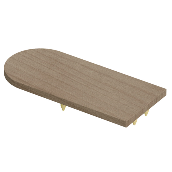 Batten End Cap - 90mm x 40mm for Curved Battens