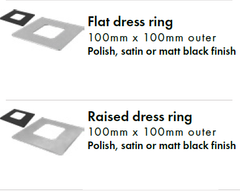 Dress Ring, To suit 50 x 45mm core drill spigot, stainless steel 2205