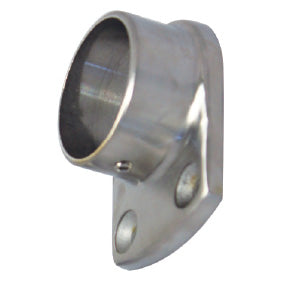 SLIMLINE FLANGE SUMMIT 38MM DIA WALL PLATE 316 STAINLESS STEEL