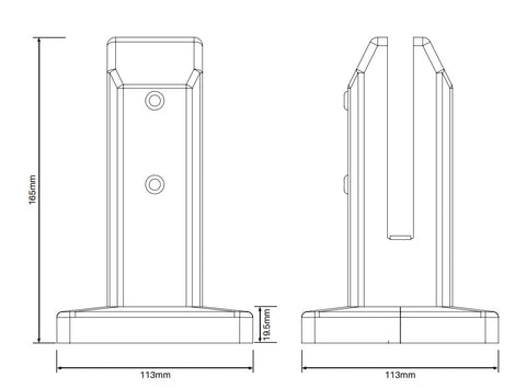 Spigot insulator for Base Plate Madrid Spigots