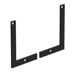 VISOR Balustrade - 'L' Face Mount End Plates - Pack of 2
