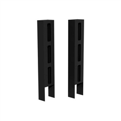 Colorbond Fence Screen topper SIDE FRAMES (Pair of 2) Colorbond Slat Extension,