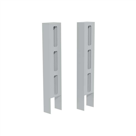 Colorbond Fence Screen topper SIDE FRAMES (Pair of 2)  Colorbond Slat Extension,